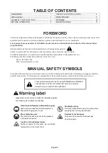 Preview for 2 page of Maruyama Mister Atomizadore MM92 Owner'S/Operator'S Manual