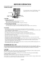 Preview for 5 page of Maruyama Mister Atomizadore MM92 Owner'S/Operator'S Manual