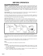 Предварительный просмотр 6 страницы Maruyama MM18 Owner'S/Operator'S Manual