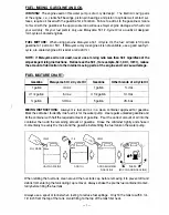 Предварительный просмотр 8 страницы Maruyama MP2532E2 Owner'S/Operator'S Manual