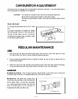 Предварительный просмотр 11 страницы Maruyama MP2532E2 Owner'S/Operator'S Manual