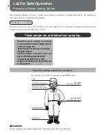 Предварительный просмотр 4 страницы Maruyama MS315 Instruction Manual