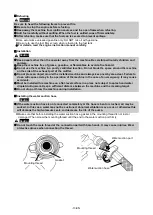 Предварительный просмотр 15 страницы Maruyama MSW1012 Owner'S/Operator'S Manual