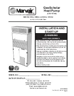 Marvair GeoScholar Series Manual preview