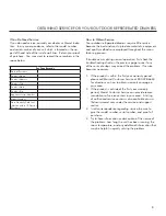 Preview for 9 page of Marvel 24" Refrigerated Drawers 6ORDE Operating And Maintenance Instructions Manual