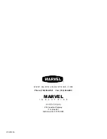 Preview for 12 page of Marvel 60RD Installation, Operation & Maintenance Instructions Manual