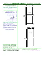 Preview for 1 page of Marvel 66SBWE-BS-G Datasheet