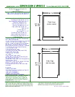 Preview for 1 page of Marvel 8SBAR-BB-G Datasheet