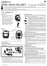 Preview for 1 page of Marvel iHome Vi-B72IM Quick Start Manual