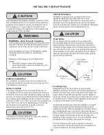 Preview for 5 page of Marvel M LCL215-SS01B Quick Reference Manual