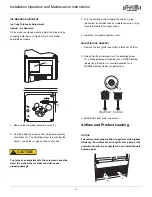 Preview for 13 page of Marvel MA14CRSCXB Installation, Operation And Maintenance Instructions