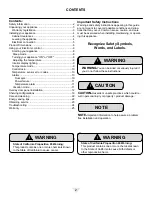 Preview for 2 page of Marvel MA24BC Installation, Operation And Maintenance Instructions