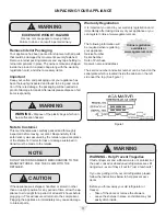 Предварительный просмотр 3 страницы Marvel ML24FA Installation, Operation And Maintenance Instructions