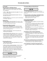 Preview for 22 page of Marvel MLCL215 Owner'S Manual