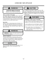 Preview for 3 page of Marvel MLRE224-BG81A Quick Reference Manual