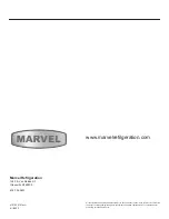 Preview for 12 page of Marvel MLRE224-BG81A Quick Reference Manual