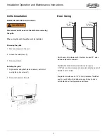 Preview for 11 page of Marvel MO15CRS1XS Installation, Operation And Maintenance Instructions