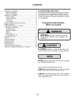 Preview for 2 page of Marvel MS15RA Installation, Operation And Maintenance Instructions