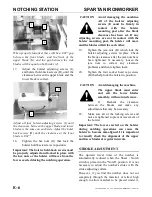 Preview for 48 page of Marvel SPARTAN IRONWORKER Manual