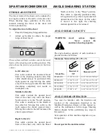 Preview for 61 page of Marvel SPARTAN IRONWORKER Manual