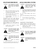 Preview for 63 page of Marvel SPARTAN IRONWORKER Manual