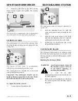 Preview for 67 page of Marvel SPARTAN IRONWORKER Manual