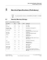 Предварительный просмотр 75 страницы Marvell Integrated Controller 88F6281 Hardware Specifications