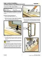 Preview for 1 page of Marvin Sash Limiter Installation Manual