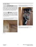 Предварительный просмотр 5 страницы Marvin Sliding Door Automatic Control Device Installation Instructions Manual