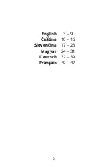 Preview for 2 page of Marvo CM310WH User Manual