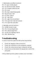 Preview for 7 page of Marvo CM310WH User Manual