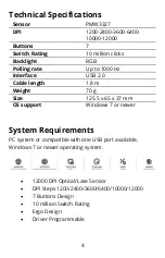 Preview for 4 page of Marvo G925 User Manual