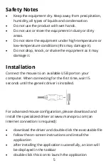 Preview for 5 page of Marvo G925 User Manual