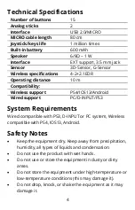 Предварительный просмотр 4 страницы Marvo GT-84 User Manual