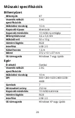 Preview for 28 page of Marvo KW516 User Manual