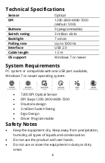 Preview for 4 page of Marvo M355 User Manual