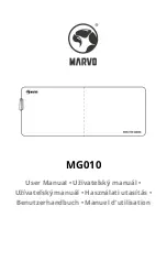 Marvo MG010 User Manual preview