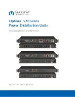 Marway Optima 520 Series Operating Manual And Reference preview