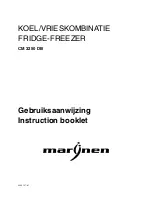 Preview for 1 page of MARYNEN CM 2750 DB Instruction Booklet