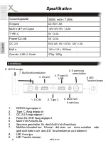 Предварительный просмотр 4 страницы MAS Elektronik Xoro MPB 2005 User Manual