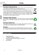 Предварительный просмотр 10 страницы MAS Elektronik Xoro MPB 2005 User Manual