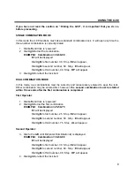 Preview for 11 page of Mas-Hamilton X-08 1F Operating Instructions Manual