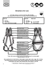 Preview for 8 page of MAS 30 Directions For Use Manual