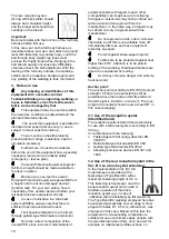 Preview for 10 page of MAS 30 Directions For Use Manual