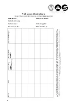 Preview for 8 page of MAS BFD FlexBelt Twin Operating Instructions Manual