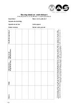 Preview for 16 page of MAS BFD FlexBelt Twin Operating Instructions Manual