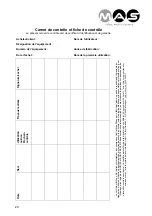 Preview for 20 page of MAS BFD FlexBelt Twin Operating Instructions Manual