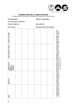 Preview for 48 page of MAS BFD FlexBelt Twin Operating Instructions Manual