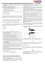 Предварительный просмотр 6 страницы MAS Genio INM Series Operating Manual