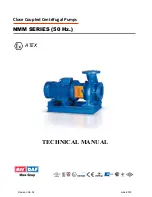 Предварительный просмотр 1 страницы MAS NMM 100-160 Technical Manual